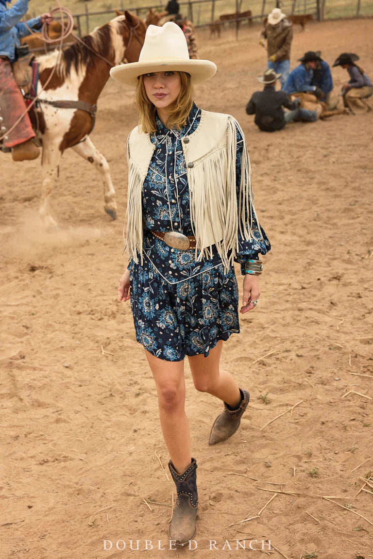 Jesse Bandana Blouse & Sonora Vest - Cowgirl Outfit