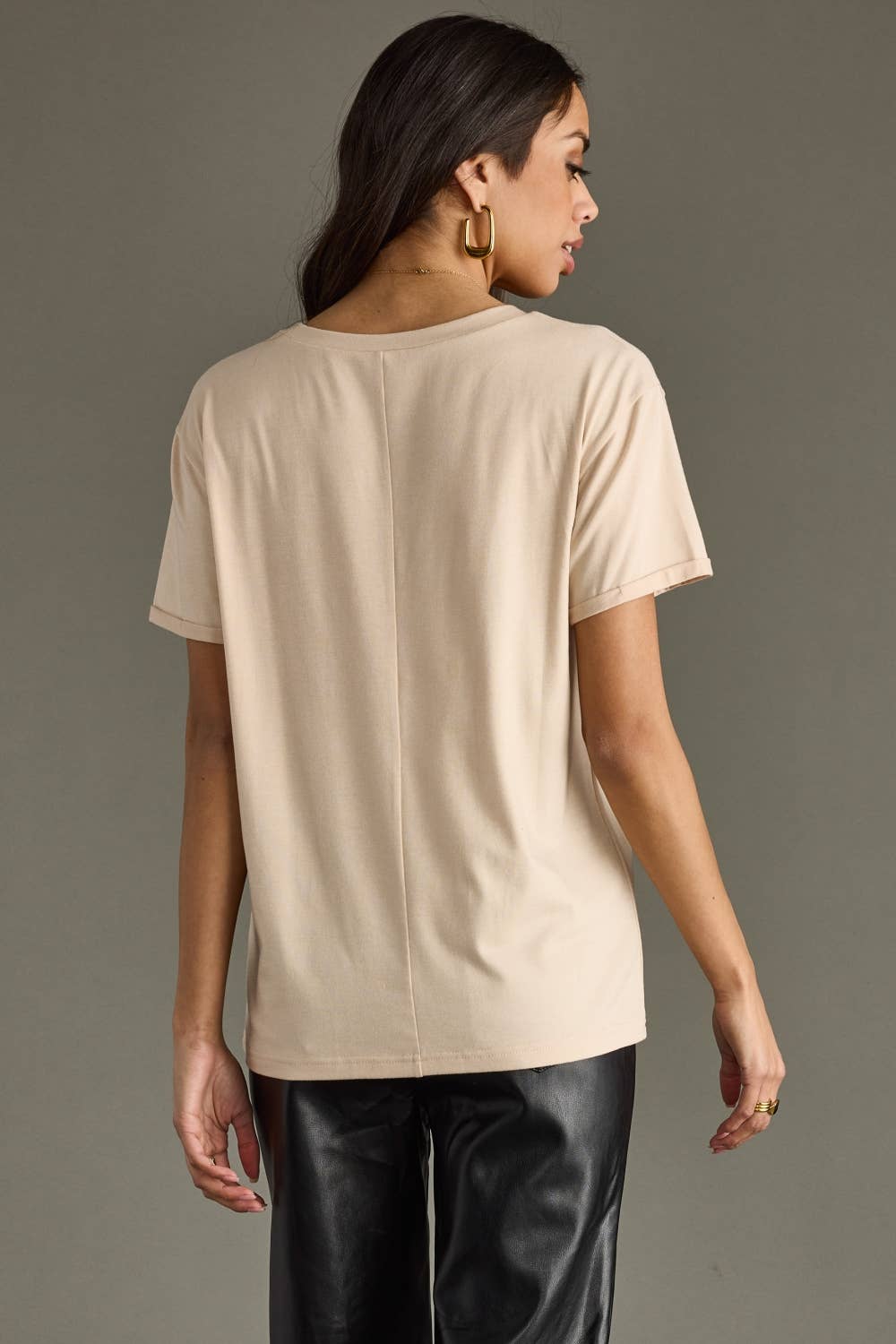 Tan Whiskey Weather Tee T-Shirt