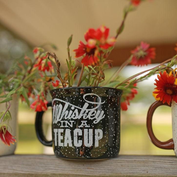 Whiskey in a Teacup mug with flowers (1w226b7032_1)