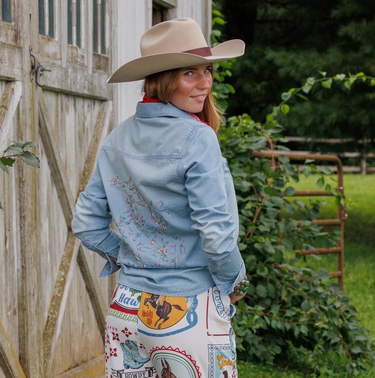 Lyle Shirt & Anya Pant Outfit