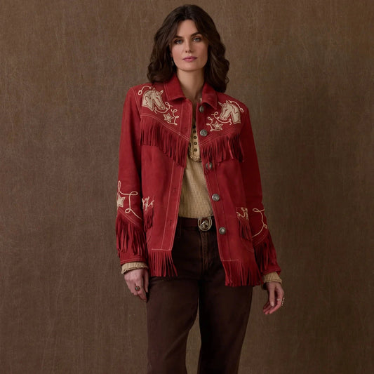 Jimmy Jack Jacket by Double D Ranch - Mahogany