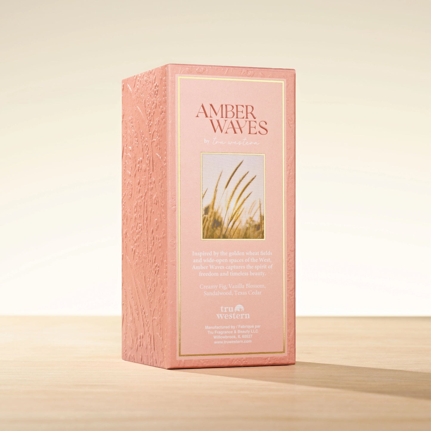 Amber Waves fragrance box