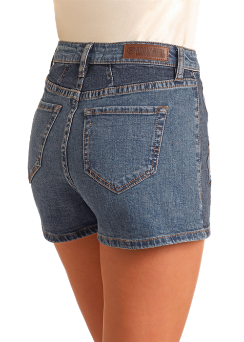 Blue denim shorts BW68D06092---B