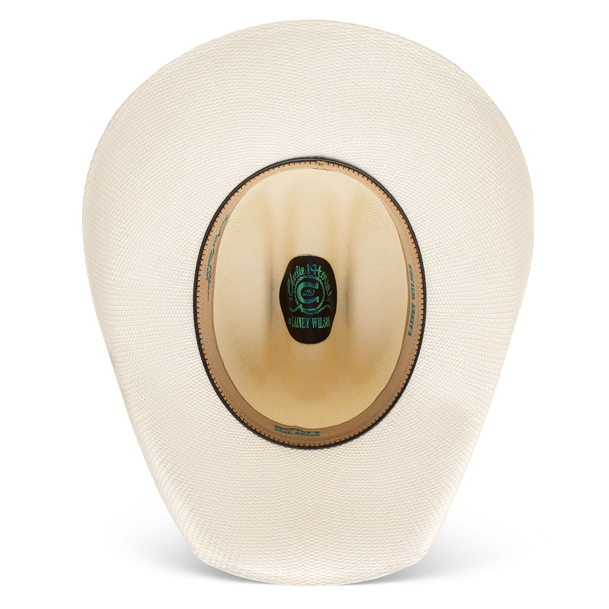 Cowboy hat interior view