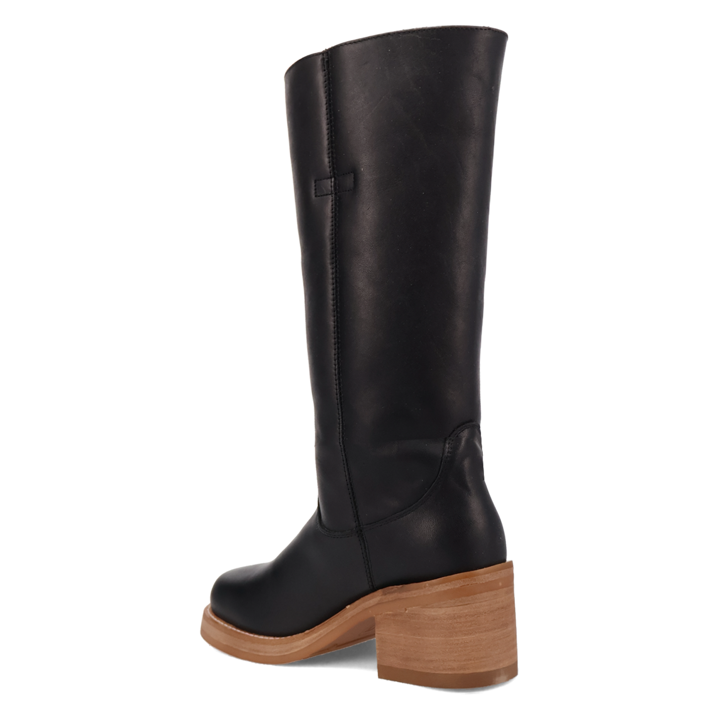 Black leather tall boot DI2287-BK_9