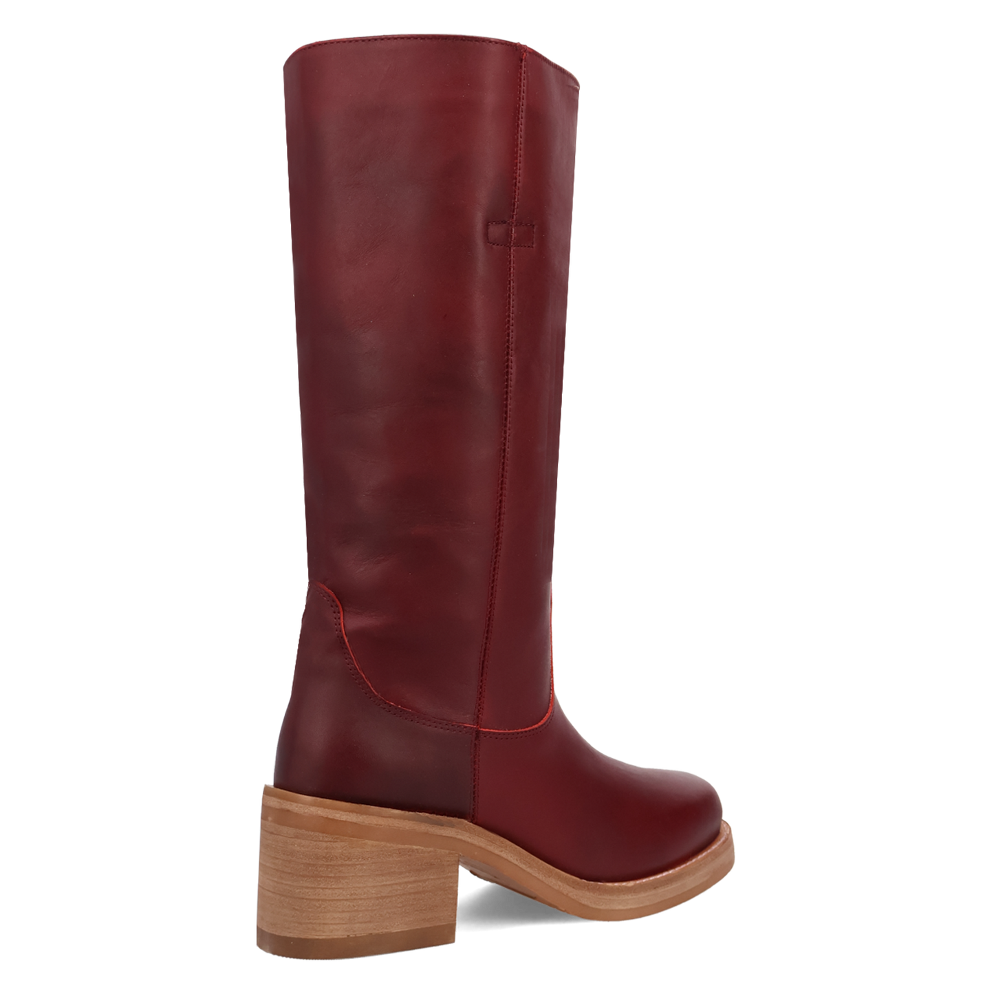 Red leather knee-high boots, DI2287-RD16_10