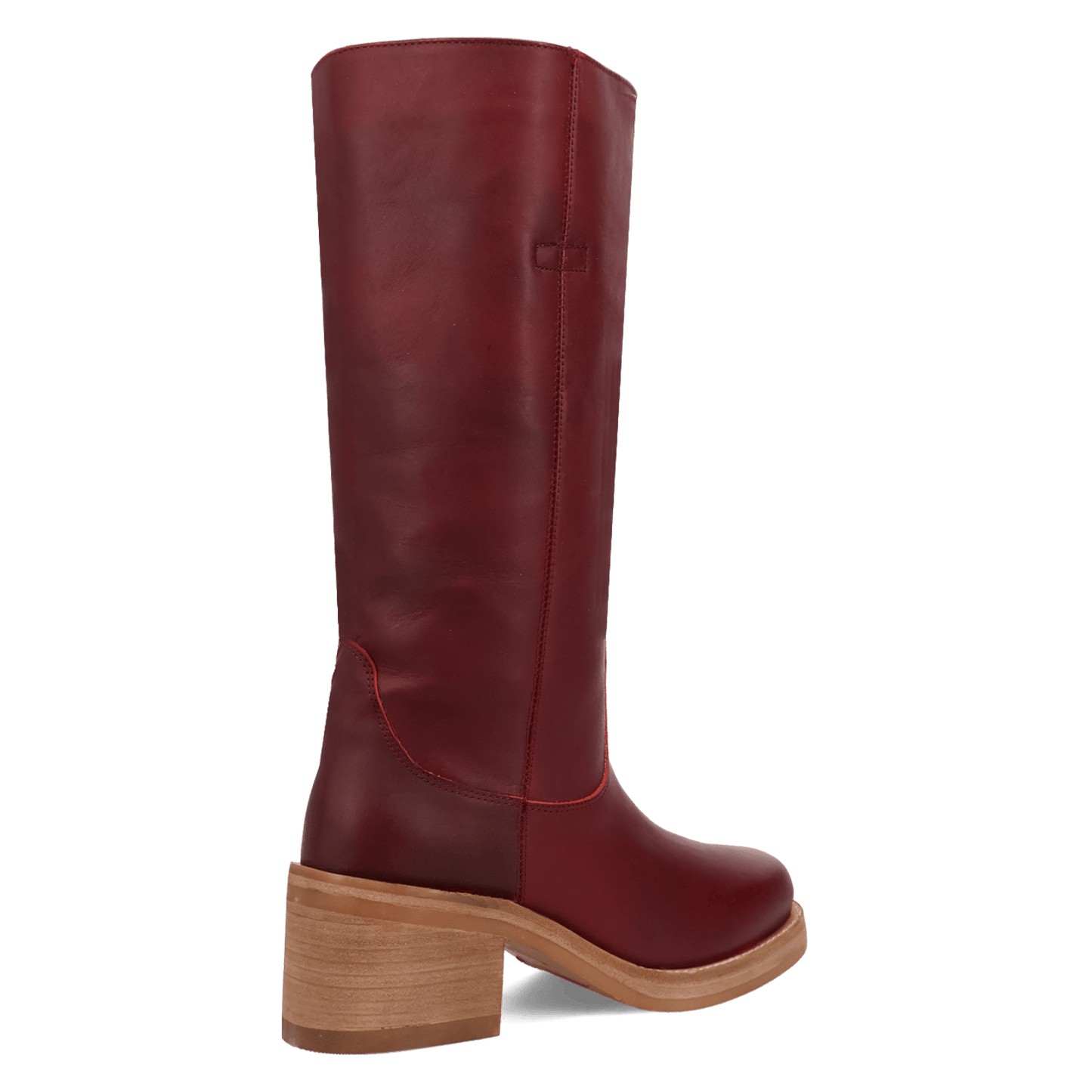 Red leather knee-high boots, DI2287-RD16_10