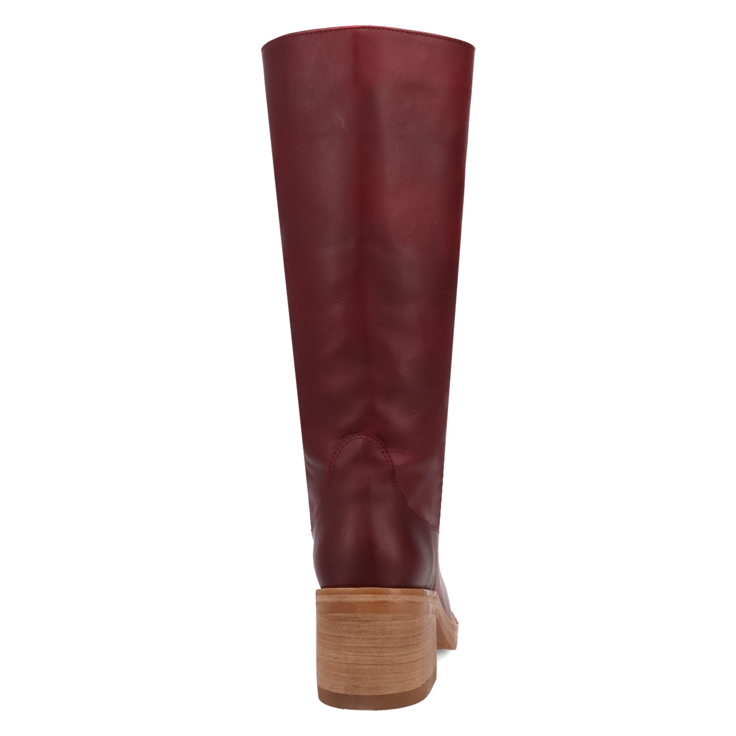 DI2287-RD16_4 Red Leather Boot, Back View