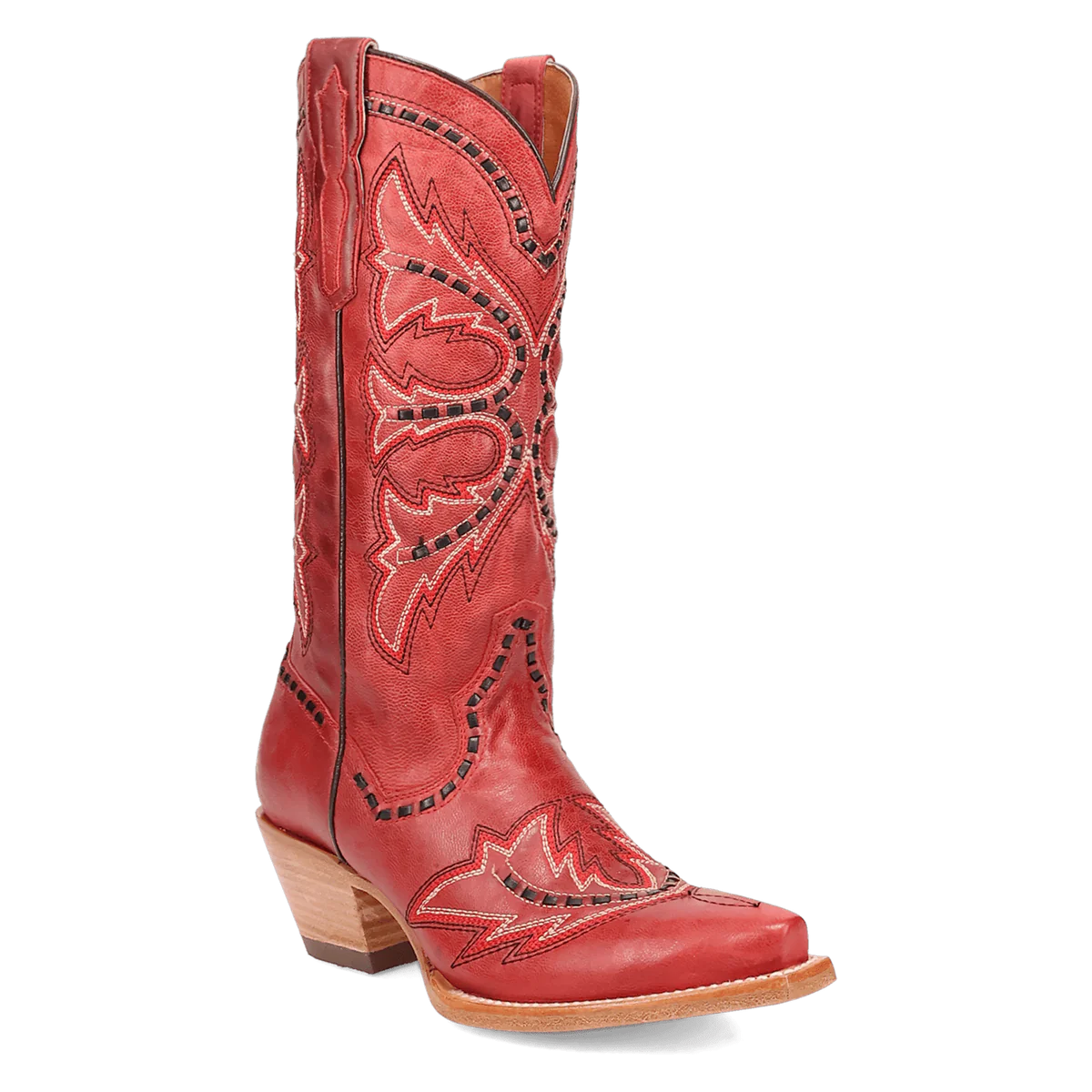 Red cowboy boot DP7021_1