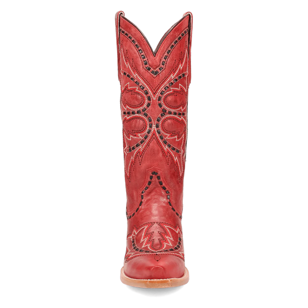 Red DP7021_5 cowboy boot