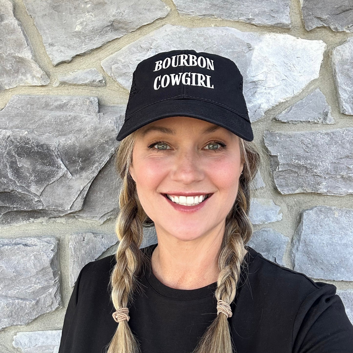 Bourbon Cowgirl Embroidered Relaxed Twill Trucker Hat