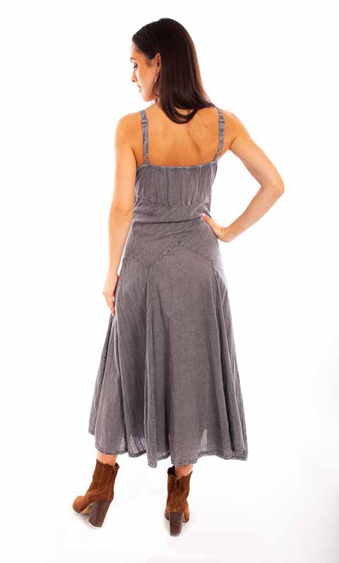 HC62-GRY Back View Dress Preview