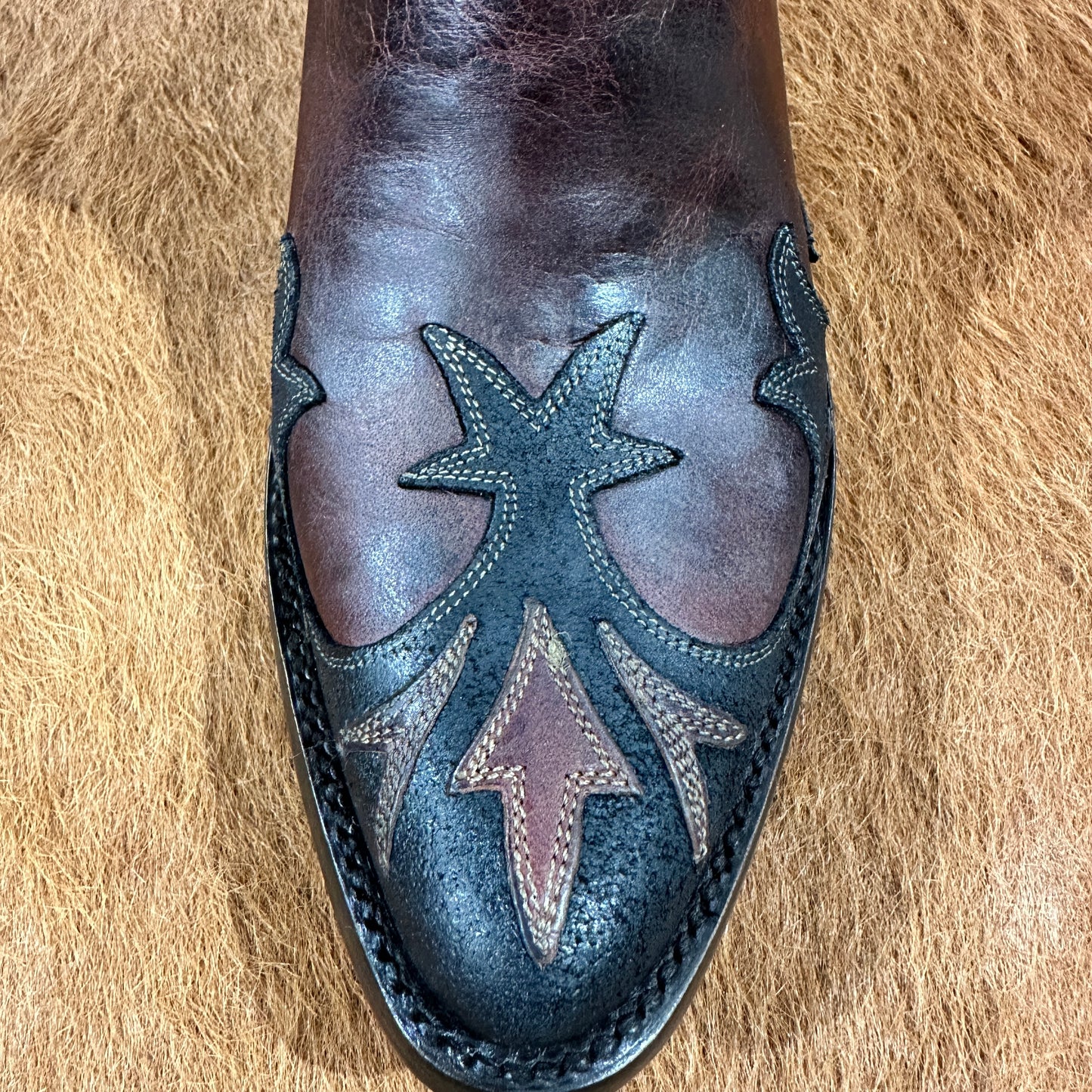 Close-up of a cowboy boot toe, IMG_1687_2