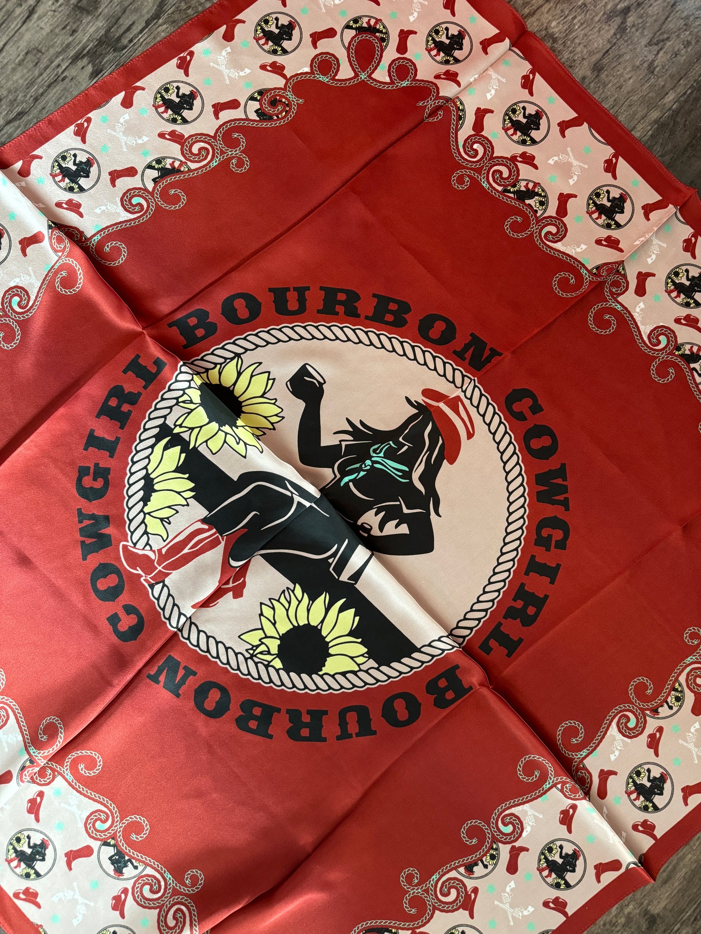 Cowgirl Bourbon bandana - IMG_2910