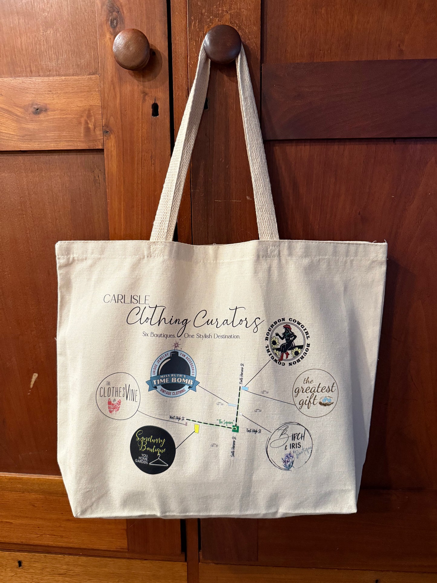 Carlisle Clothing Curators Tote Bag - Ticket