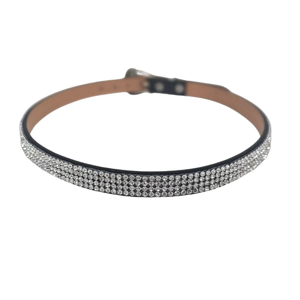 Luna Hatband with Clear Crystals