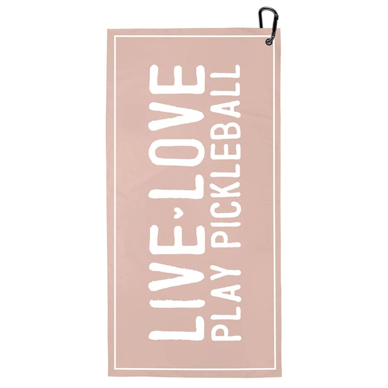Pickleball towel, Live Love Play Pickleball N0519__38873