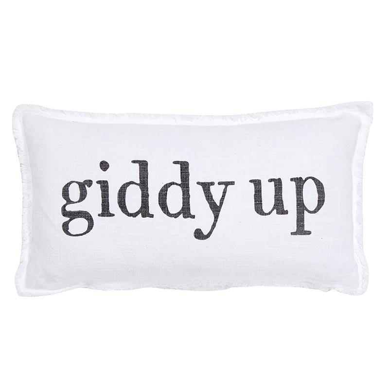 N6338a Giddy Up Pillow