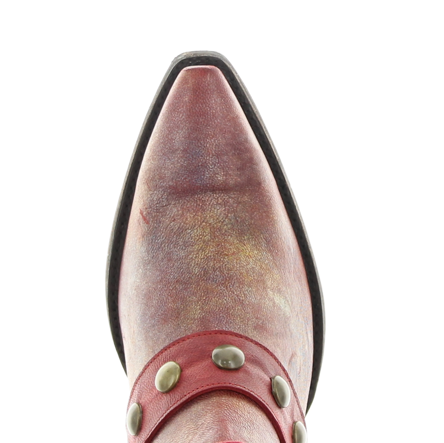 Western boot toe, screenshot from 9/21/2024