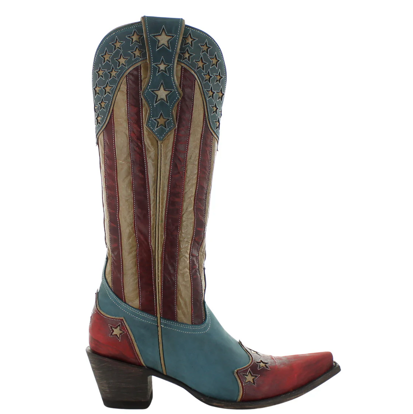 American flag cowboy boot