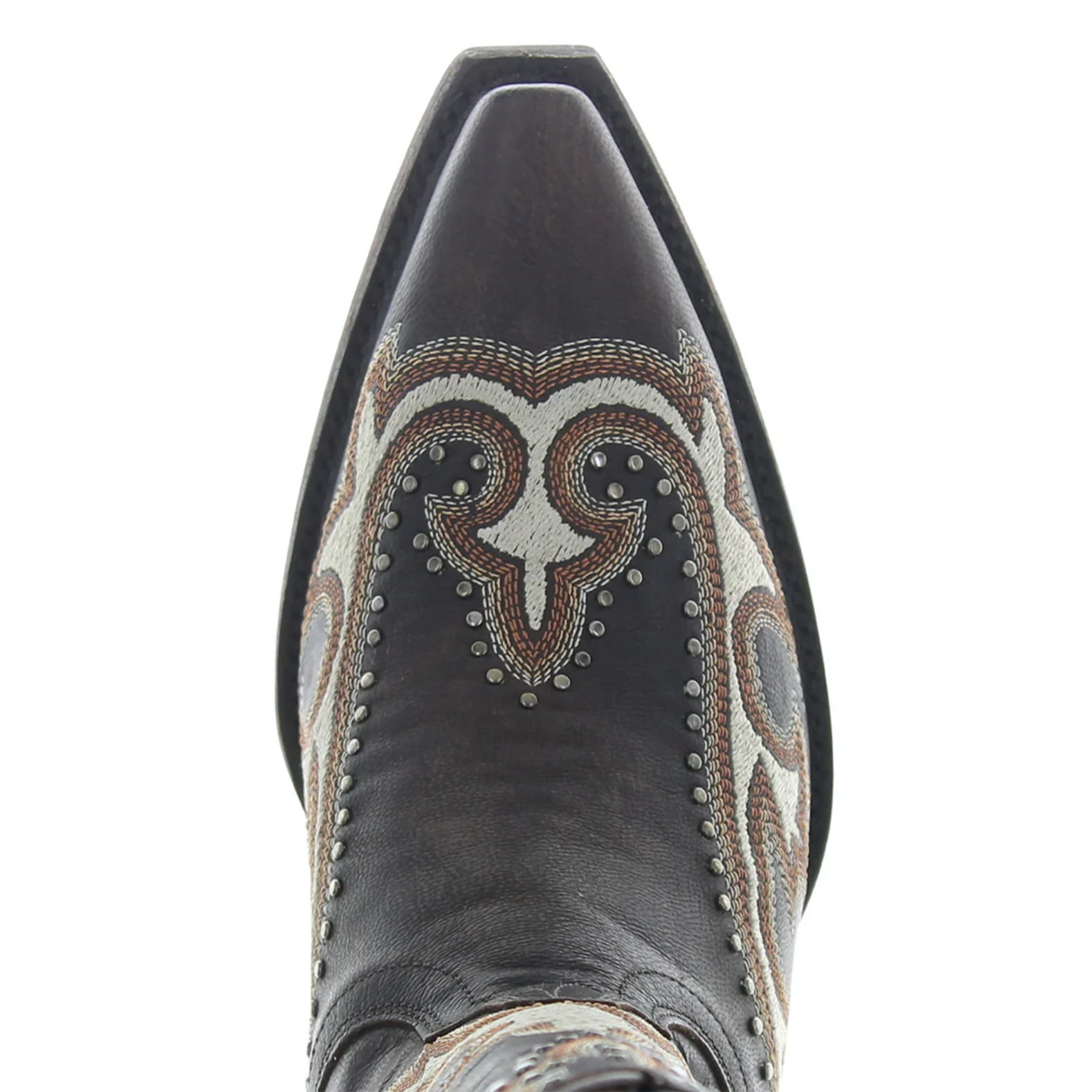 Cowboy boot toe detail, screenshot May 27, 2025