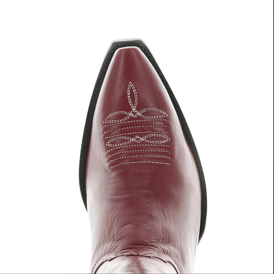 Cowboy boot detail, screenshot May 9, 2025.