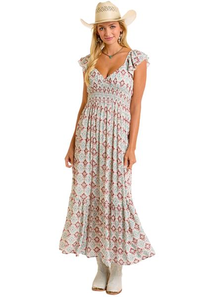 Woman in Style BWD0R06285 floral maxi dress