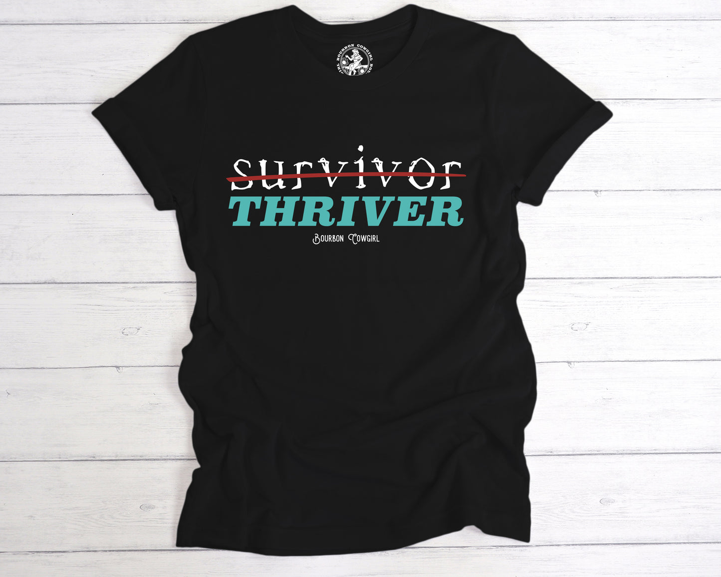 Survivor Tee Thriver Graphic T-Shirt