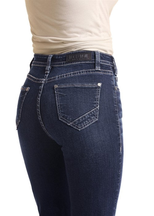 W8H4165 Women's dark wash jeans