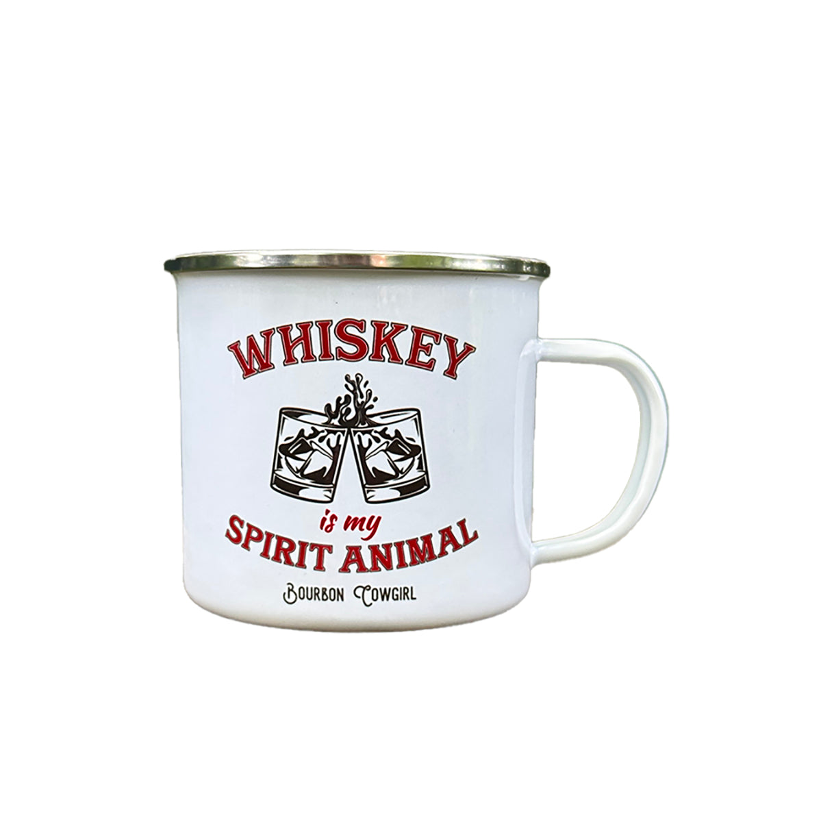 White Whiskey Is My Spirit Animal Mug