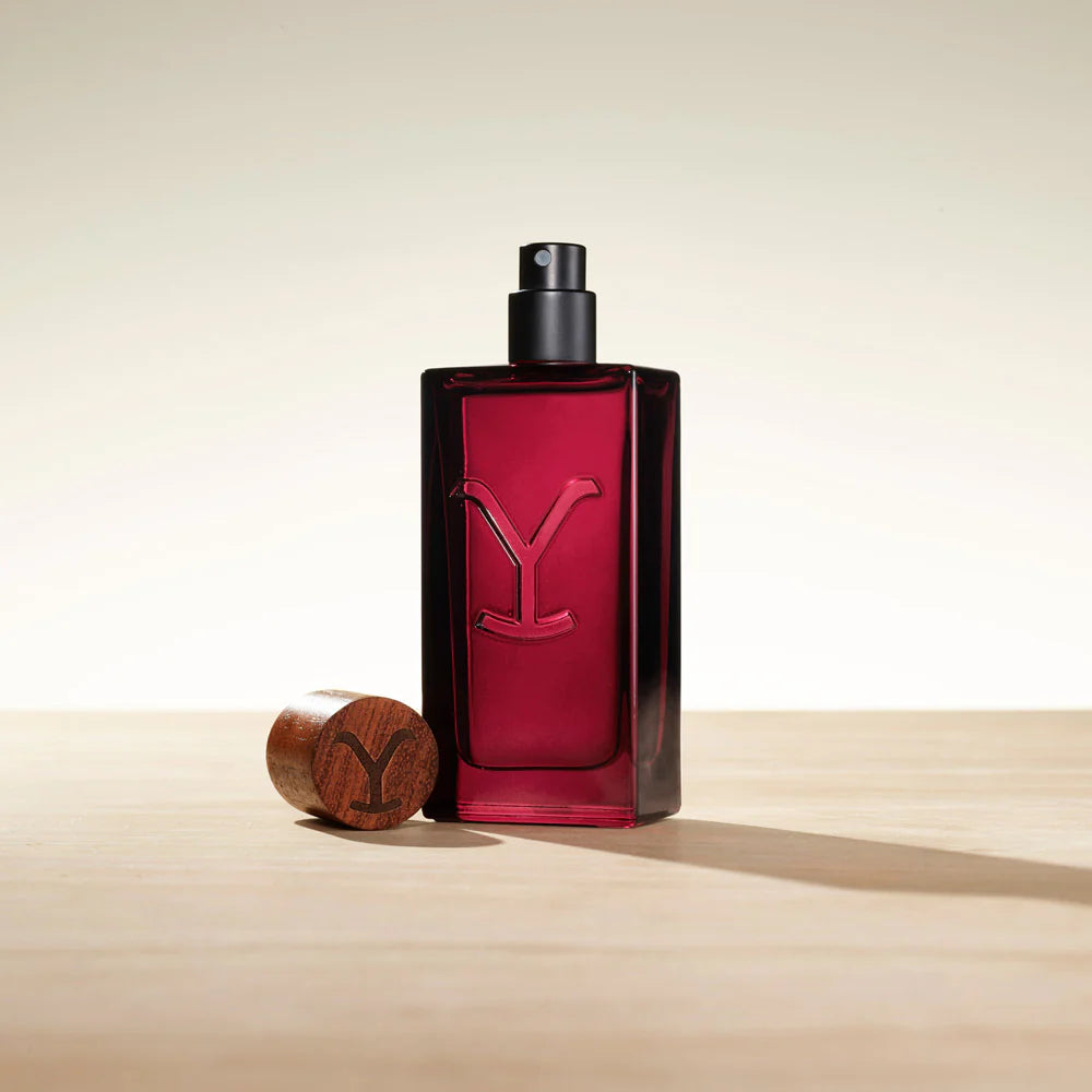 Yellowstone Tornado Women's perfume bottle with cap off