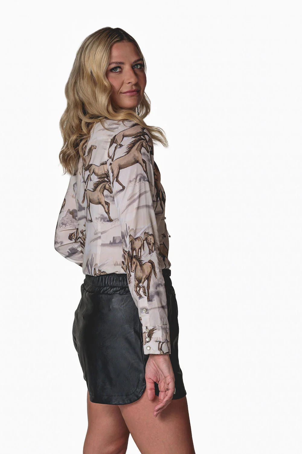 Top - Cheyenne Western Shirt by Lovlei Ranch