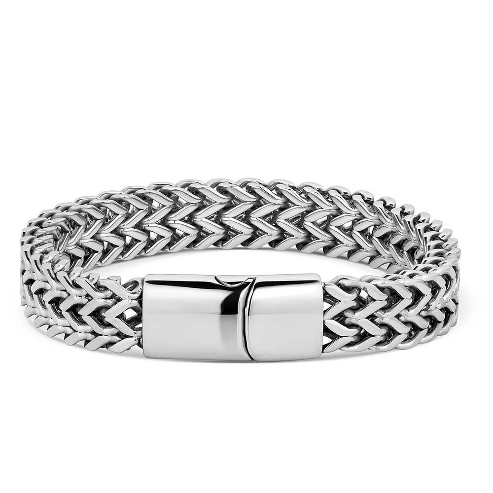 Stainless steel men's bracelet BC5963