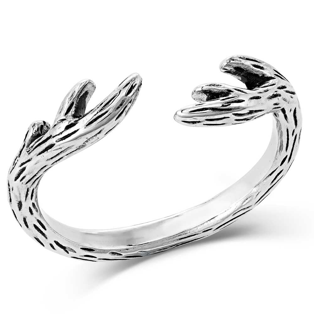 Silver twig ring - e-bynder-KTRG5654