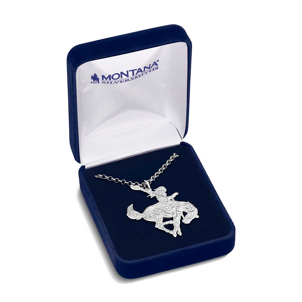 Montana Silversmiths pendant necklace in box