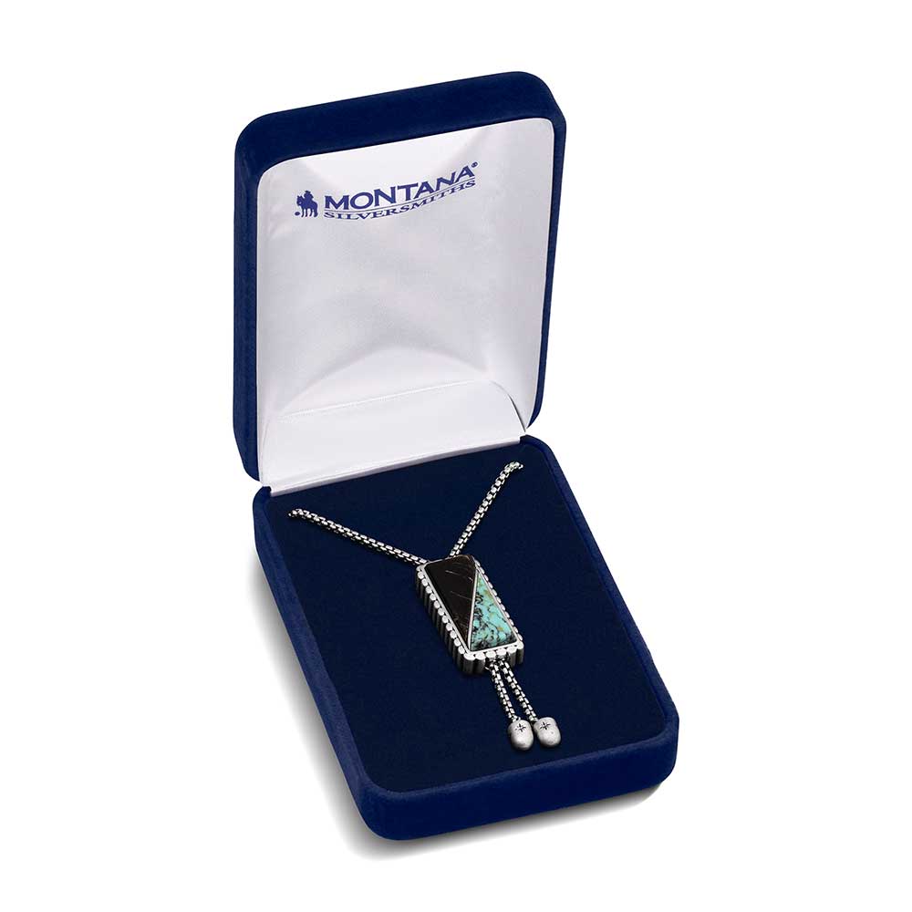 Montana Silver NC6011 bolo tie in presentation box