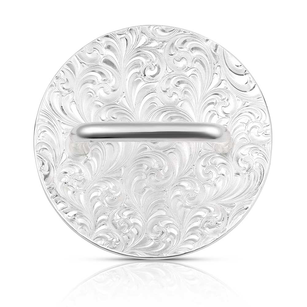 Sterling silver engraved ring, SCF384S, bynder