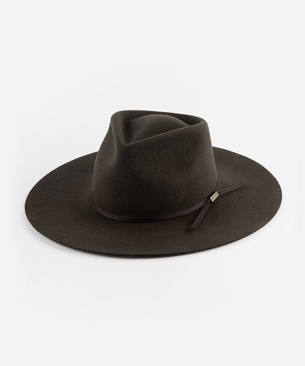 Emery Rancher Fedora Dark Brown Hat by Gigi Pip | Bourbon Cowgirl