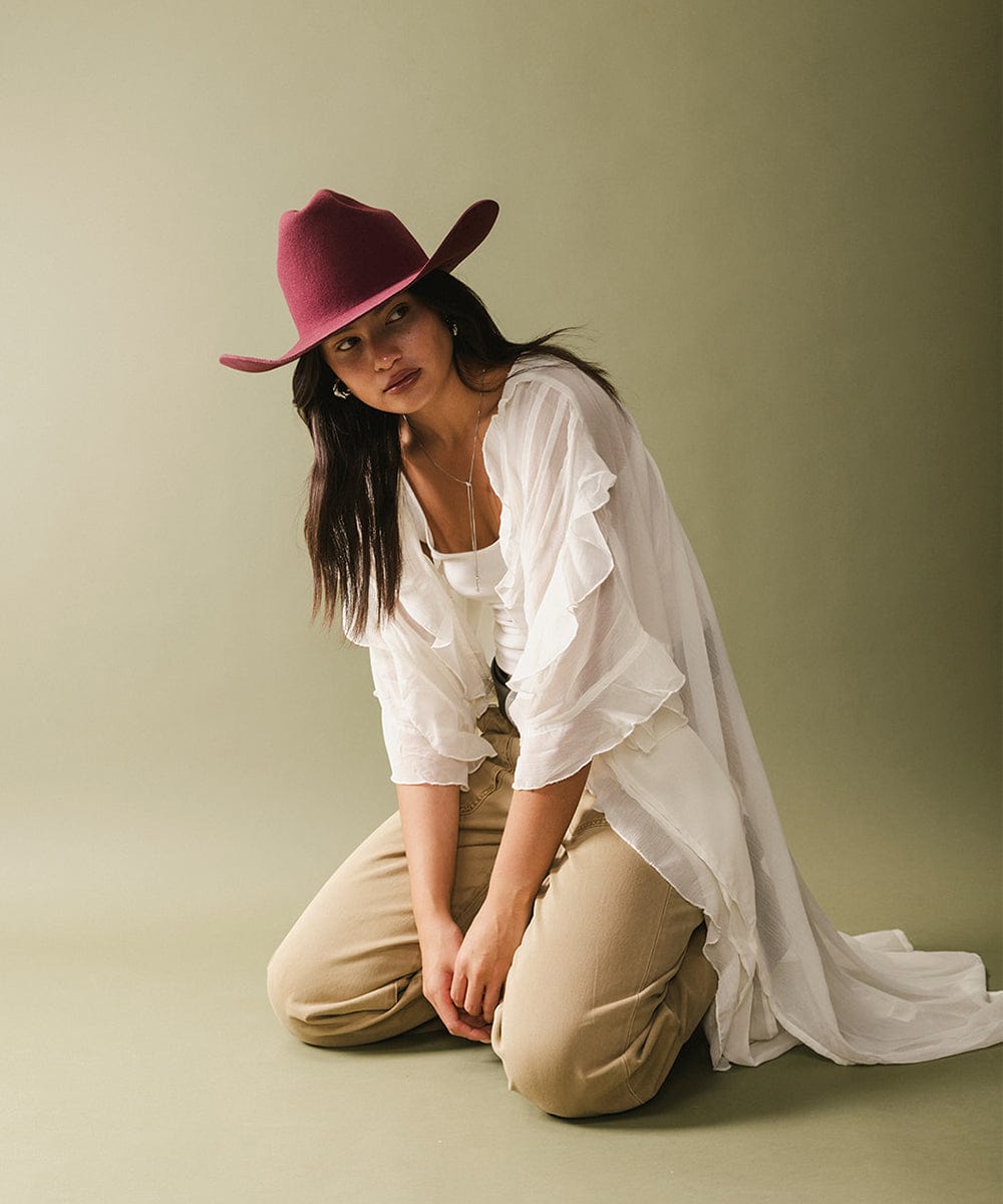 Teddy Cattleman Cowboy Hat by Gigi Pip