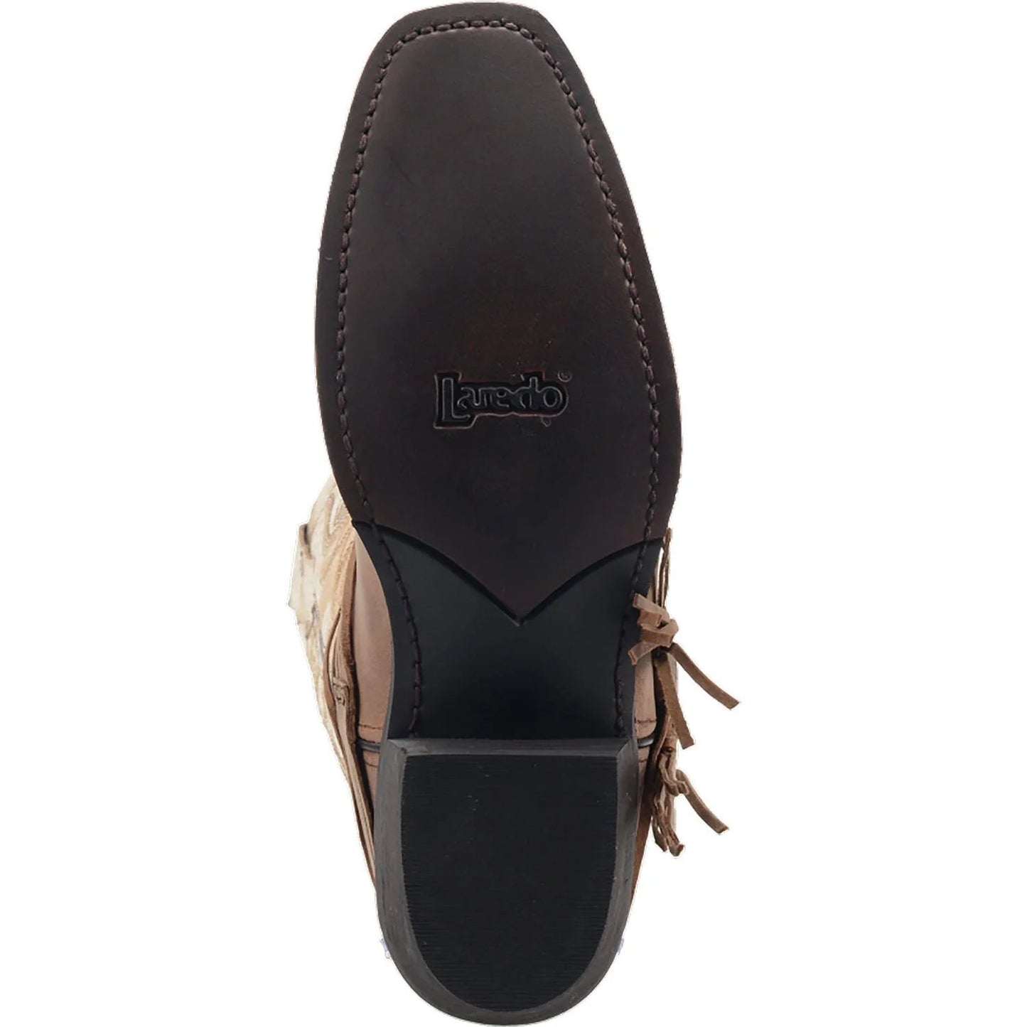 Laredo Women's Myra Sand & White Western Boot Sole