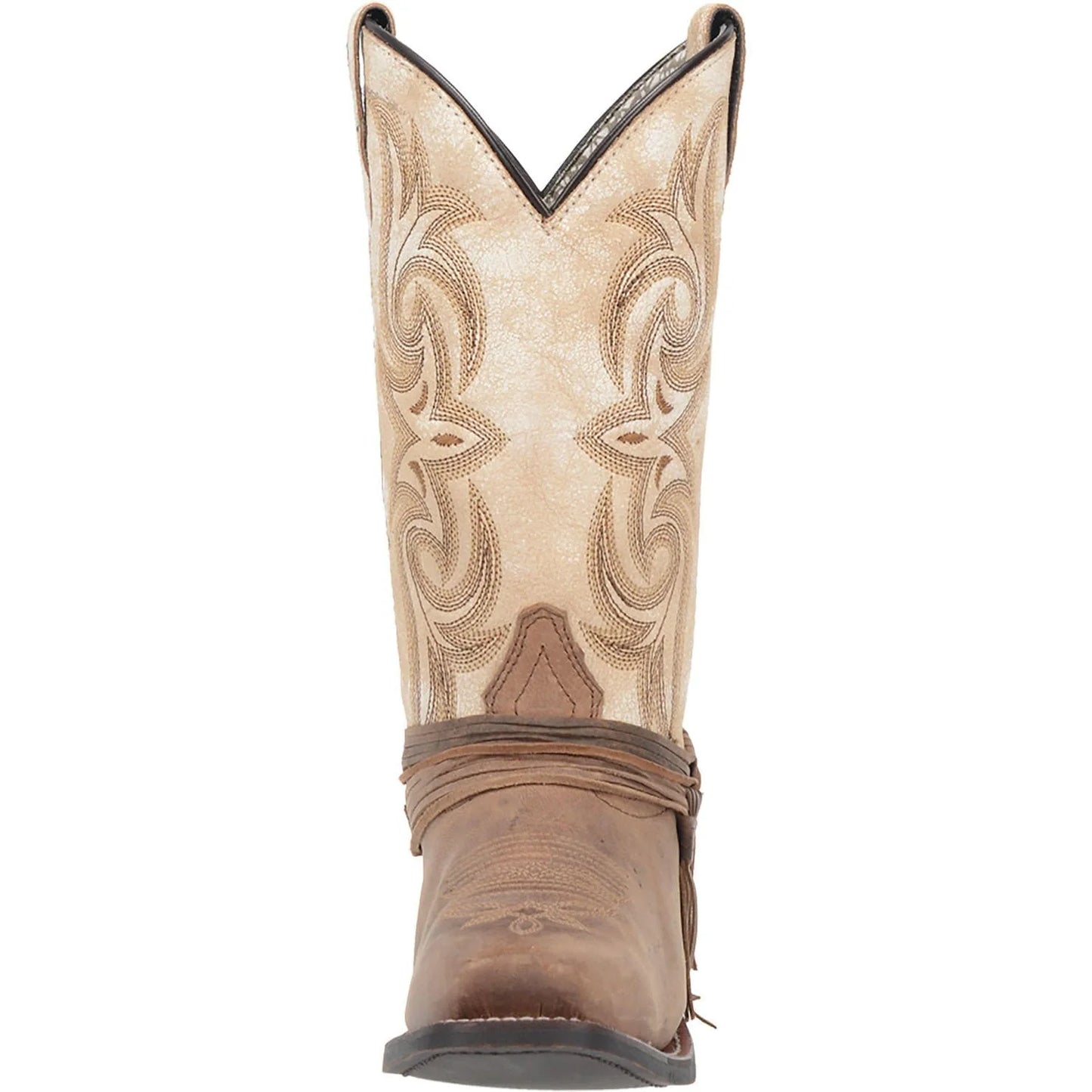 Laredo Myra Sand & White Western Boots for Women