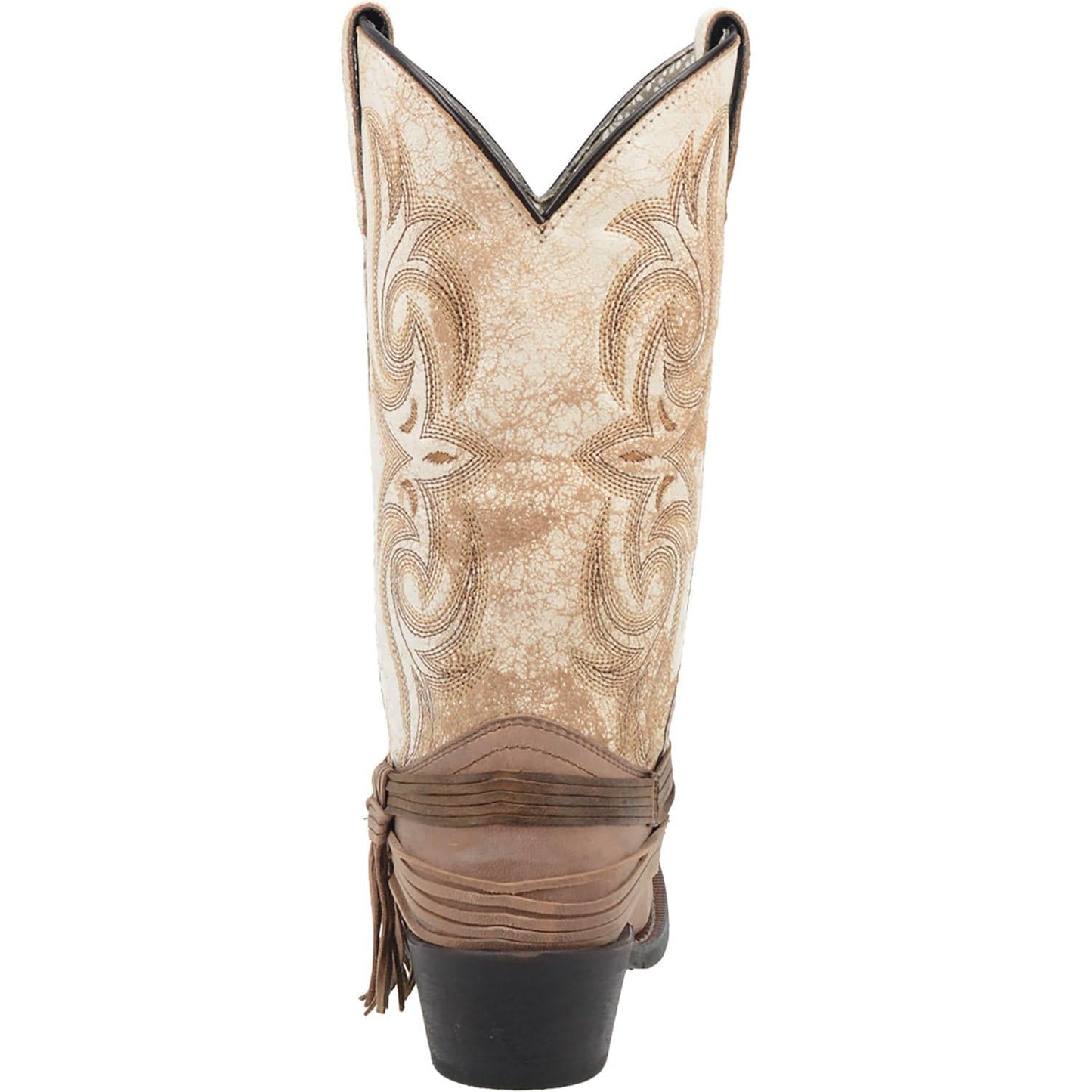 Laredo Women's Myra Sand & White Western Boots