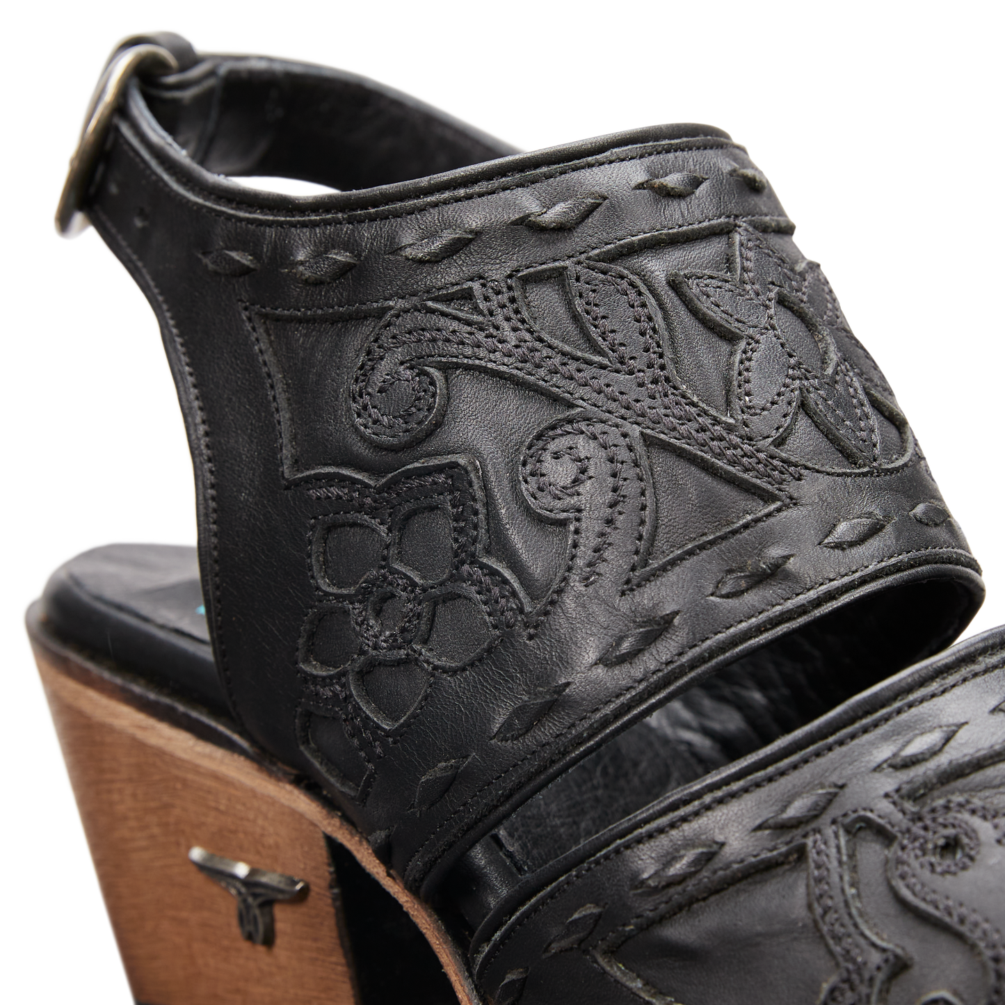 Robin Slingback Mule - Jet Black