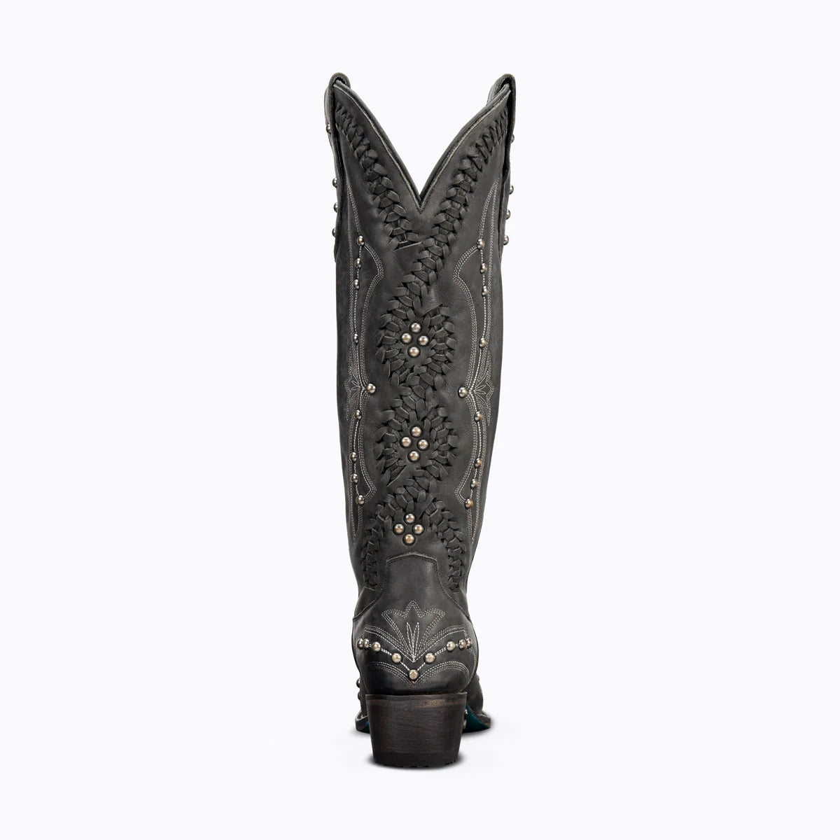 Cossette Distressed Jet Black PS3 Cowboy Boot