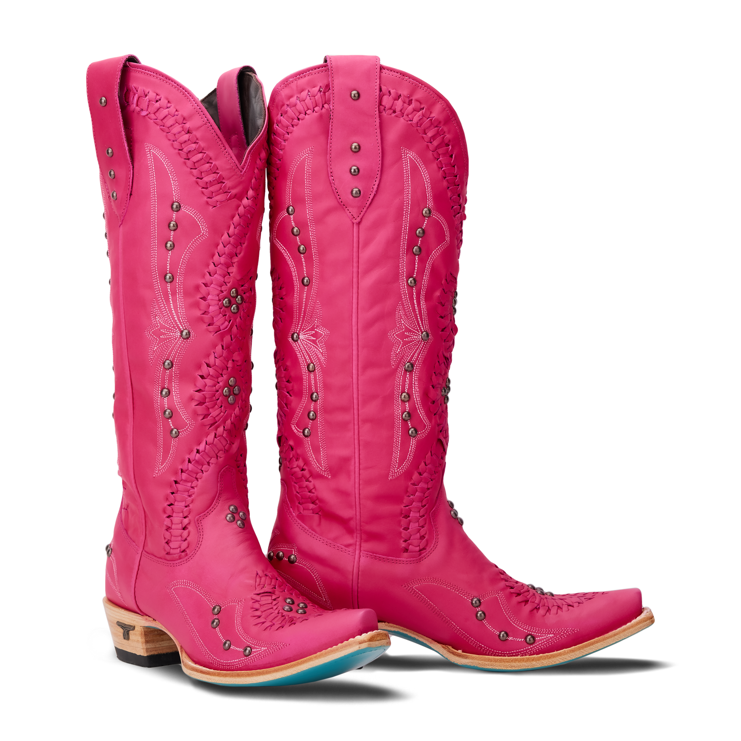Hot pink Cossette cowboy boots