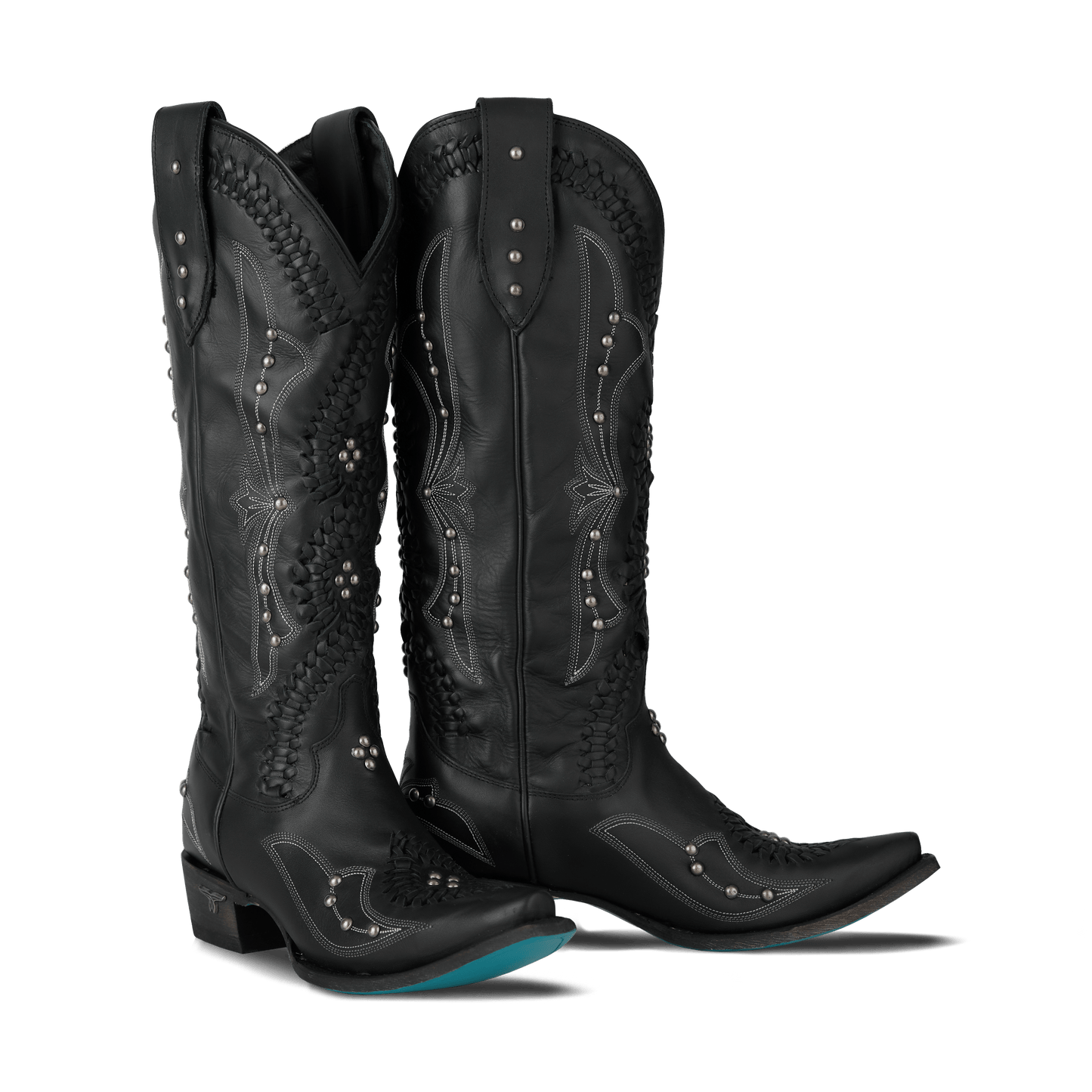 Black Cossette Jetblack Cowboy Boots