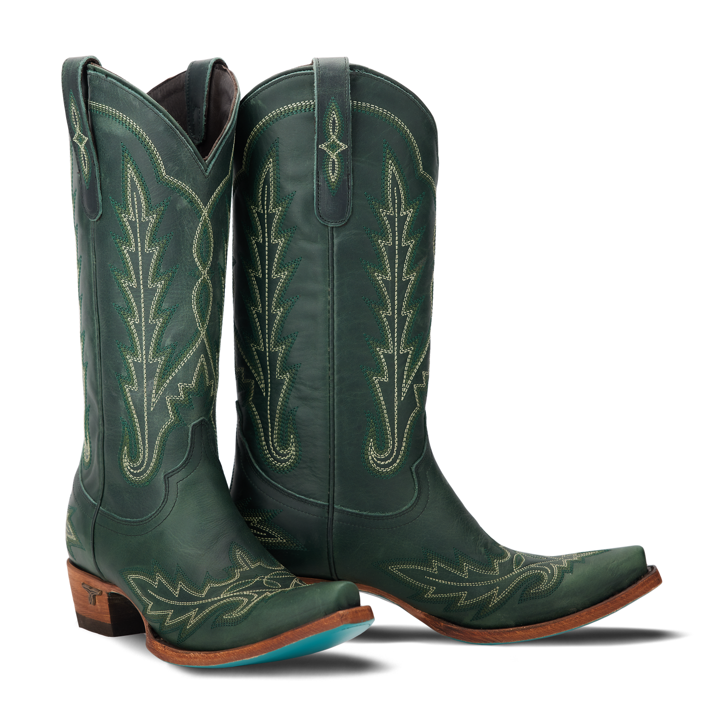 Lexington Emerald Green Cowboy Boots