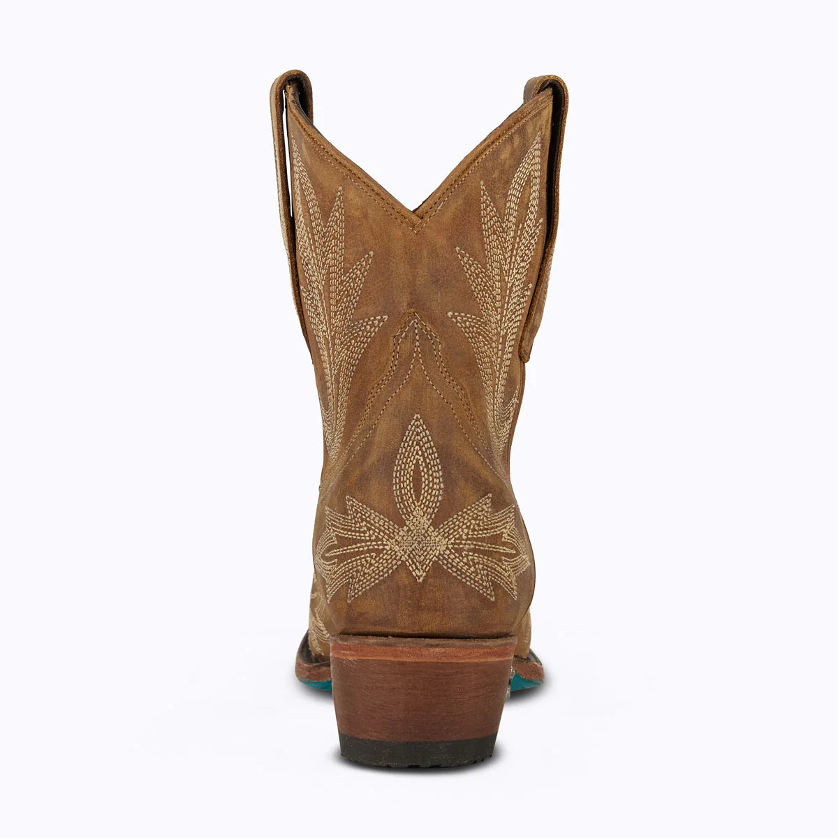 Burnt caramel Lexington bootie