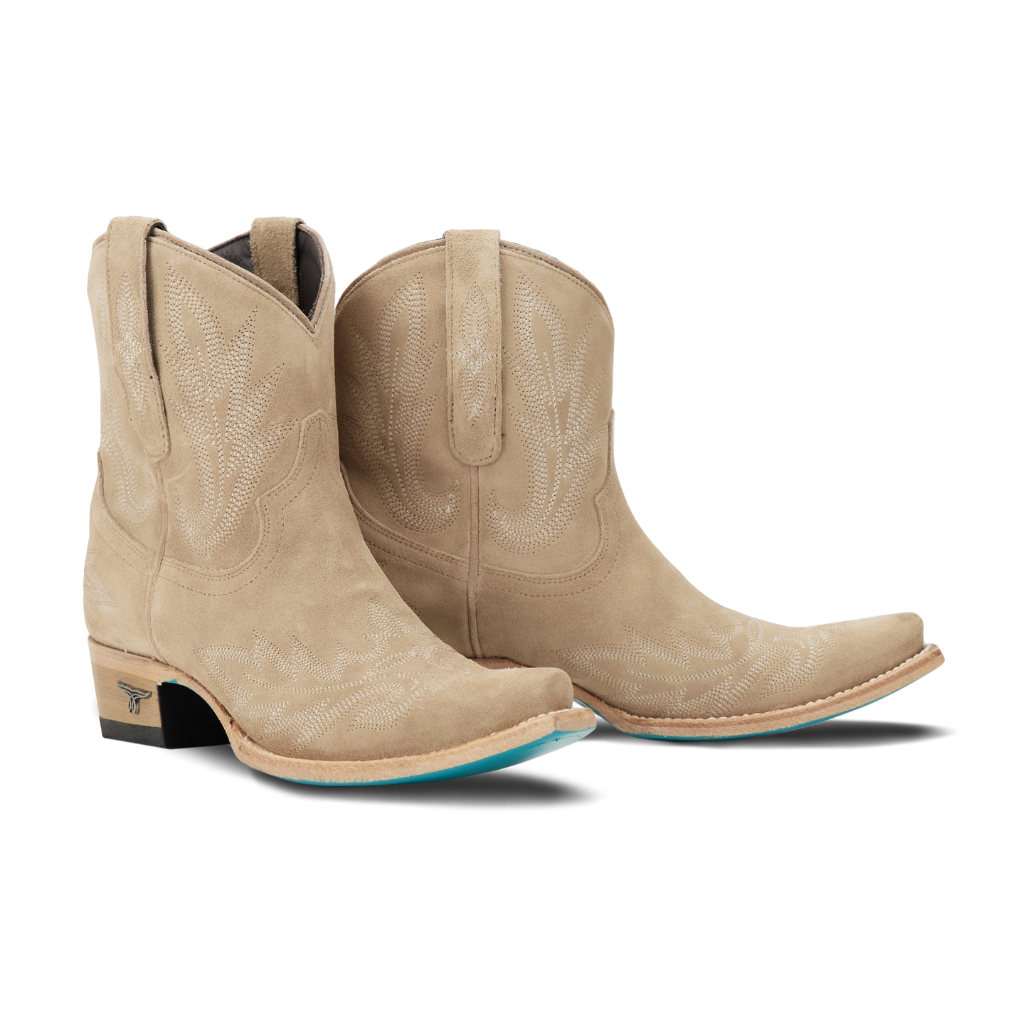 Lexington Bootie Lattesuede Cowboy Boots