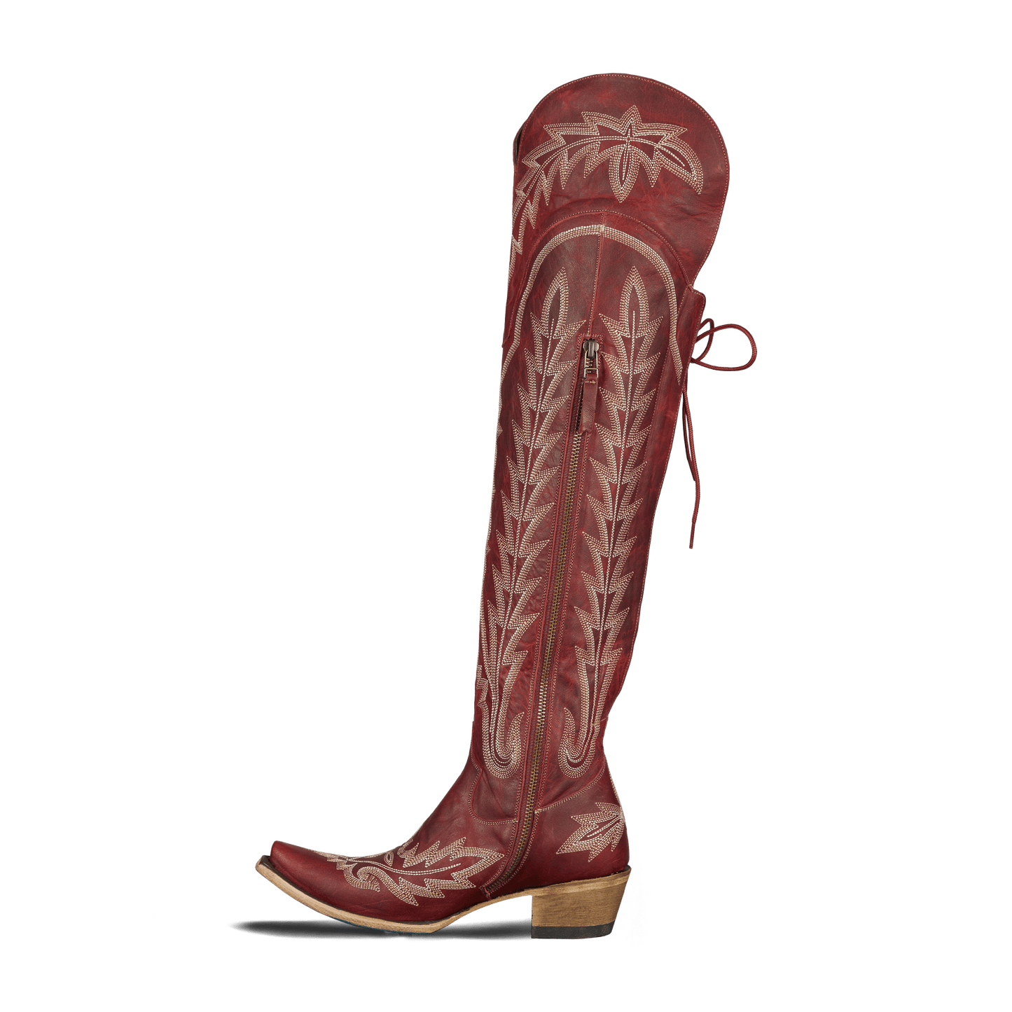 Red Lexington OTK Smoldering Ruby Cowboy Boot